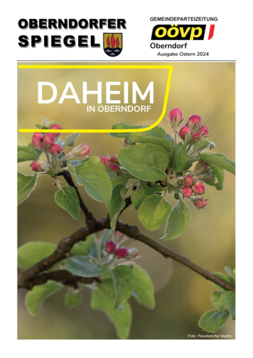 OBERNDORFER SPIEGEL OSTERN 2024 OBERNDORFER SPIEGEL OSTERN 2024